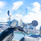 e-Motorbike Windshield 45cm Polycarbonate