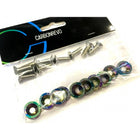 Carbonrevo Aluminium Washers (Neo Chrome)