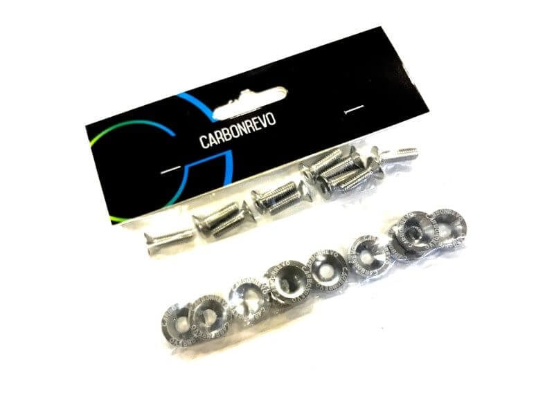 Carbonrevo Aluminium Washers (Gun Metal)