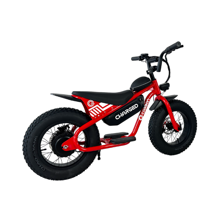 Carbon Charged Kids Electric Bike