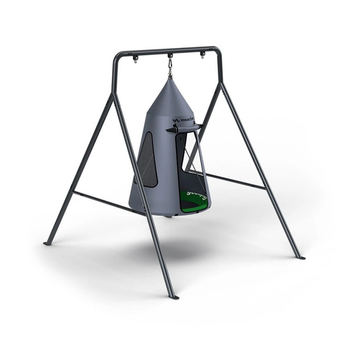 gobaplay Single Swing Set with Tent Swing