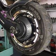 Reflective Rim Stickers for Dualtron Thunder