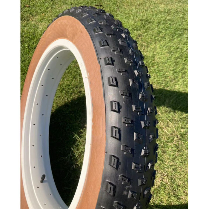 20 x 4.0 Fat Tyre Brown