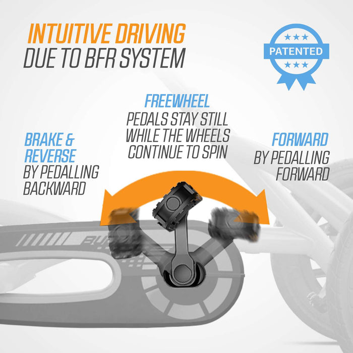 BERG Buddy B-Orange 2.0 Pedal Go-Kart