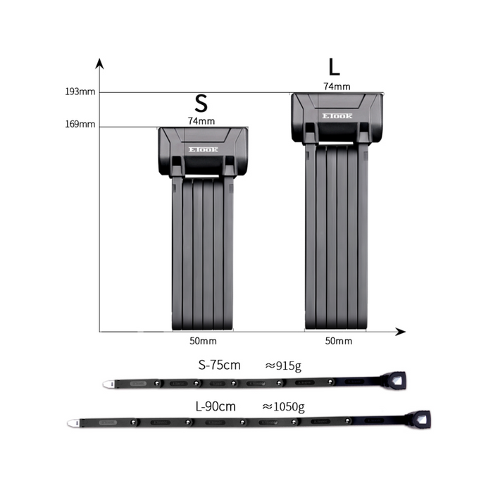 ETook ET510L Folding Lock