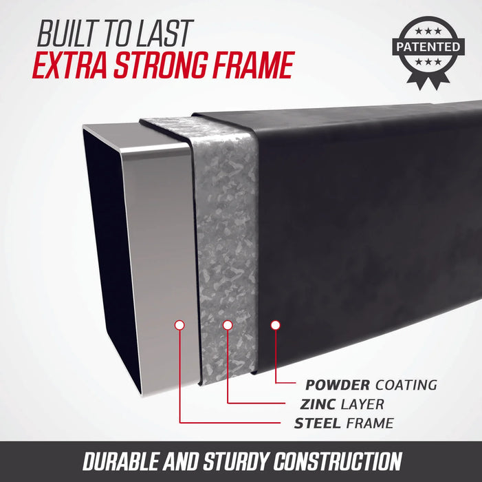 BERG Ultimate Champion Regular 410 Grey + Safety Net DLX Trampoline