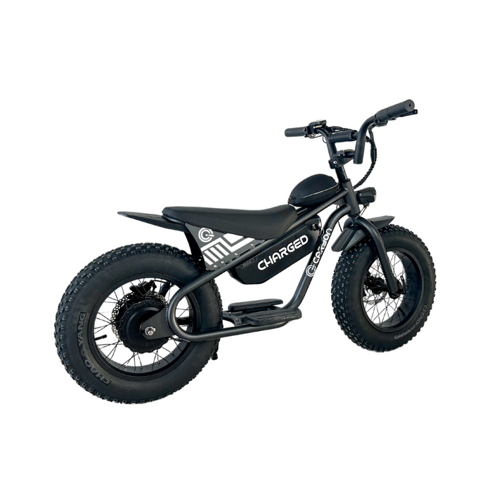 Carbon Charged Kids Electric Bike