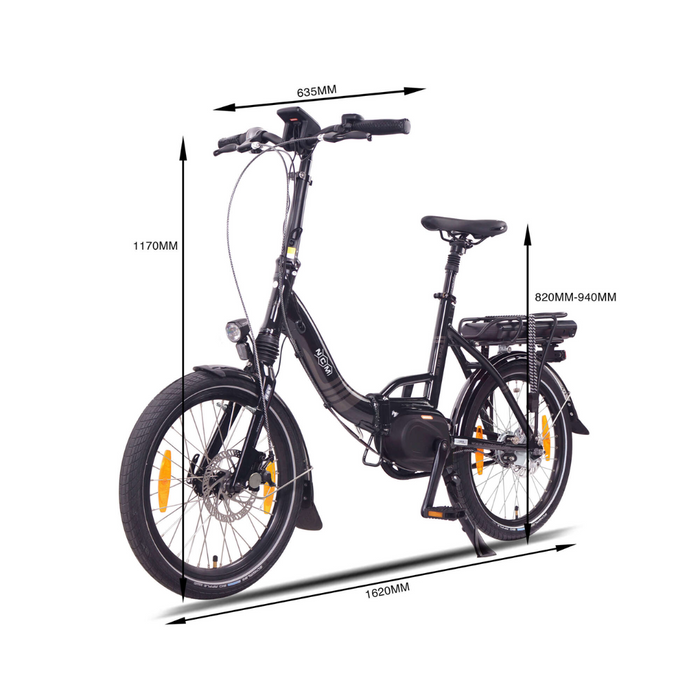 NCM Paris Max Folding eBike