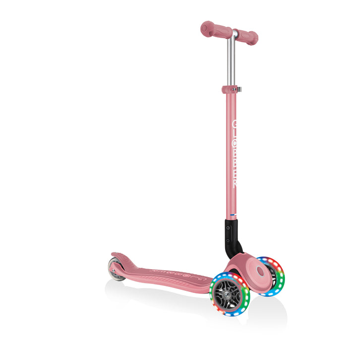 Globber PRIMO Foldable Plus Lights Kids Scooter