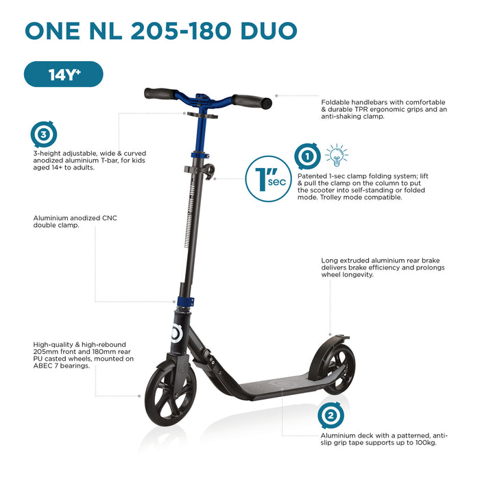 Globber Globber ONE NL 205-180 DUO Scooter