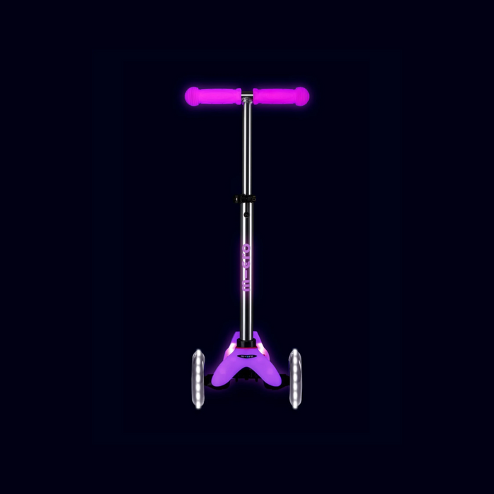 Micro Mini Deluxe Glow LED Plus 3 Wheel Scooter