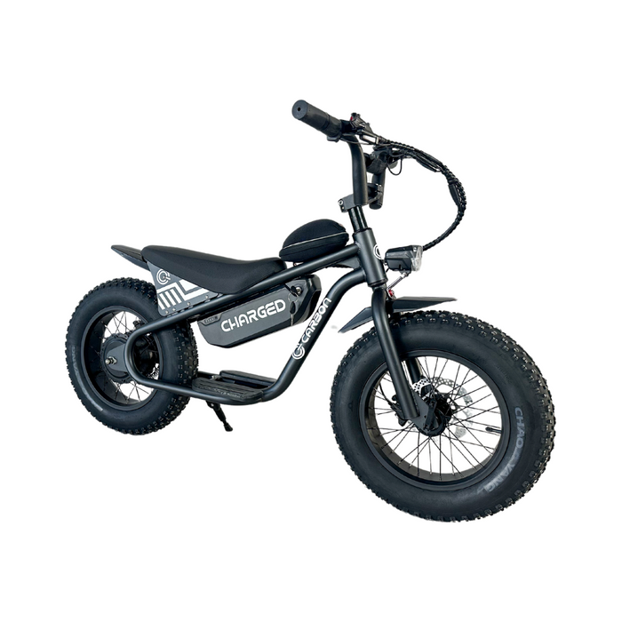 Carbon Charged Kids Electric Bike