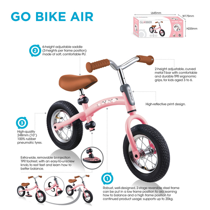 Globber GO BIKE AIR Balance Bike