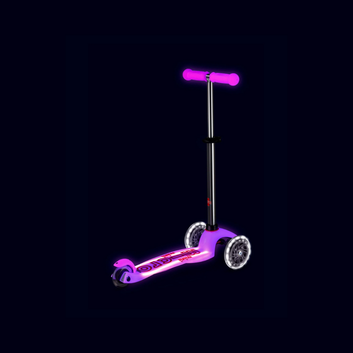 Micro Mini Deluxe Glow LED Plus 3 Wheel Scooter