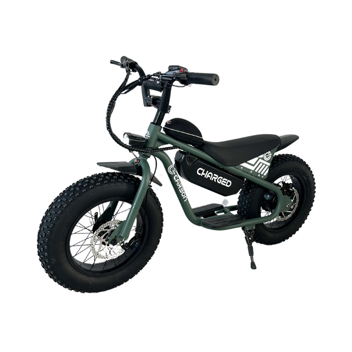 Carbon Charged Kids Electric Bike