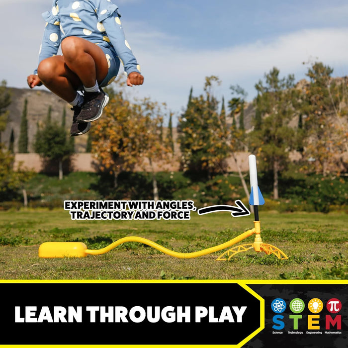 Stomp Rocket Jr Glow Rocket 4 Kit