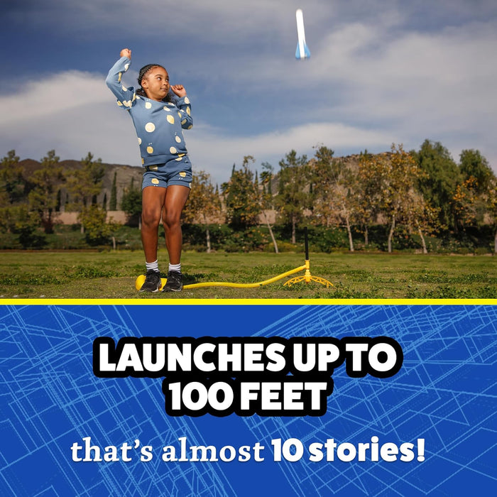 Stomp Rocket Jr Glow Rocket 4 Kit