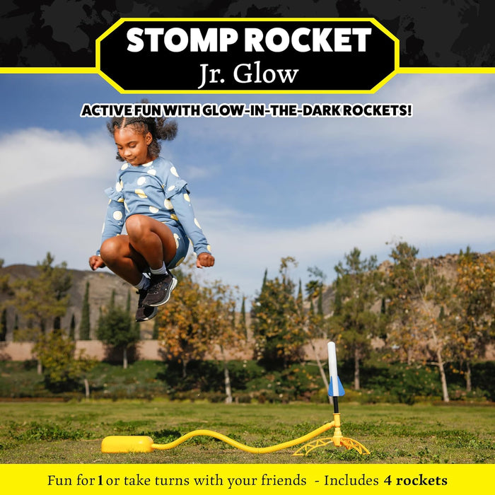 Stomp Rocket Jr Glow Rocket 4 Kit