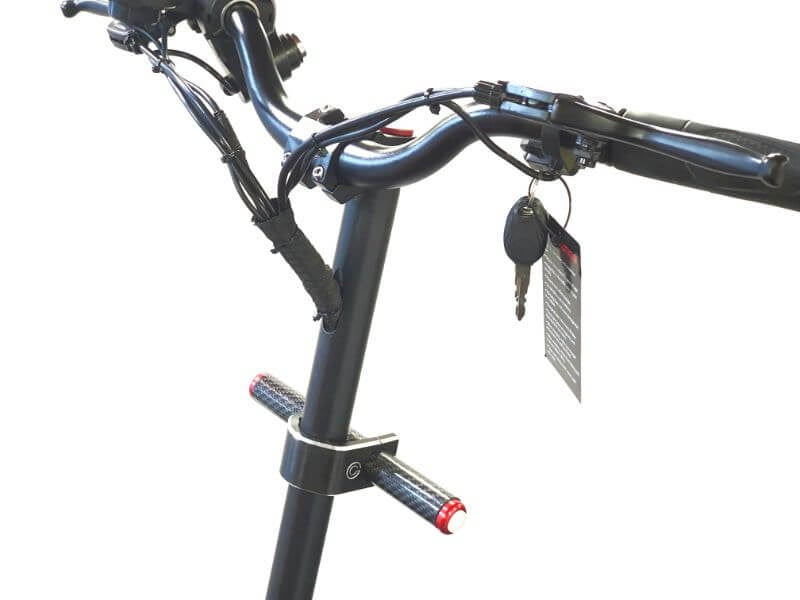 Carbon Fibre Kiddy Bar for Bexly/Zero 10x - Silver