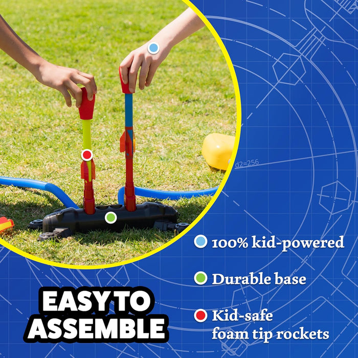 Stomp Rocket Dueling 4 Kit