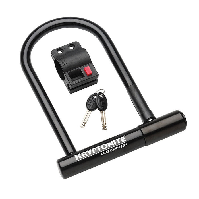 Kryptonite Keeper 12 U Lock Standard 4 X 8 W/BKT (1T)