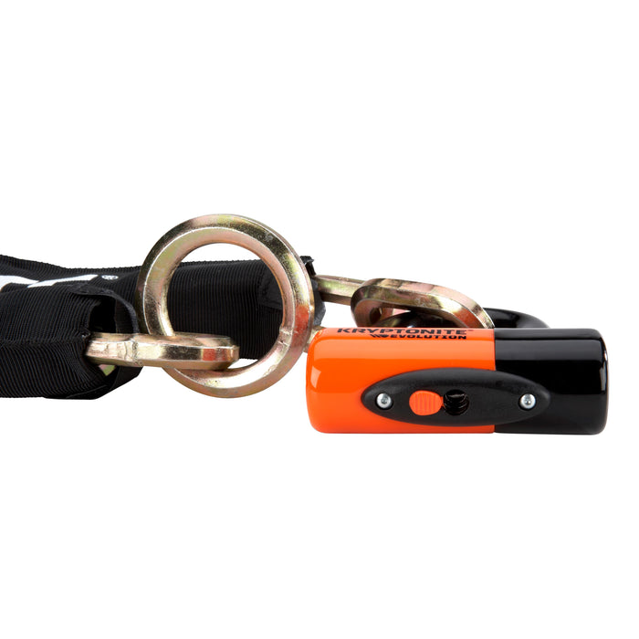 Kryptonite New York Noose 1275 12mm Chain Evolution 14mm Disc Lock - 2.5" (75cm)