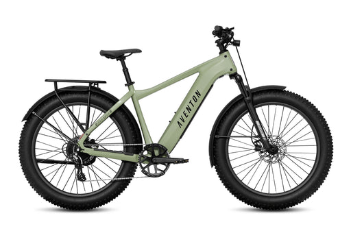 Aventon Aventure 3 Step Over Electric Bike Matcha Side