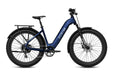 Aventon Aventure 3 Step Through Electric Bike Cobalt Side