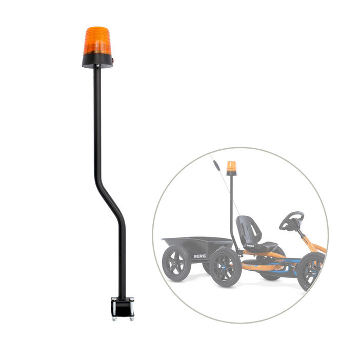 BERG BFR Flashing Light Orange On Pole