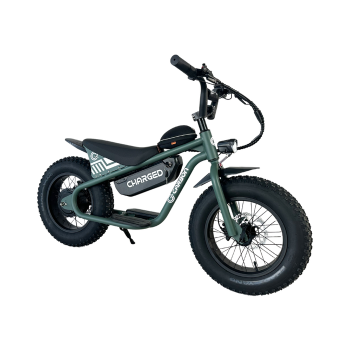 Carbon Charged Kids Electric Bike