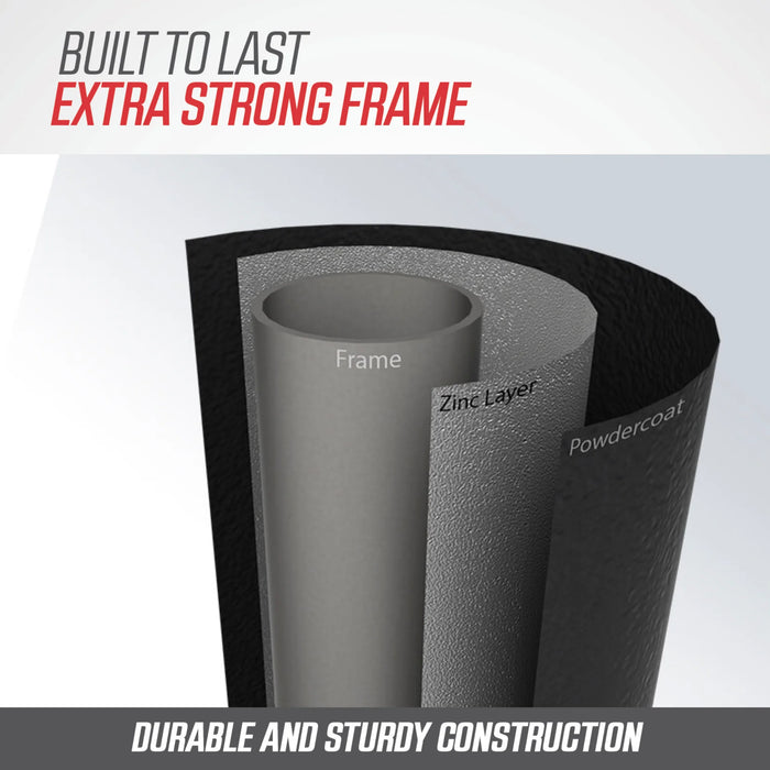 BERG Champion Green + Safety Net Deluxe Trampoline