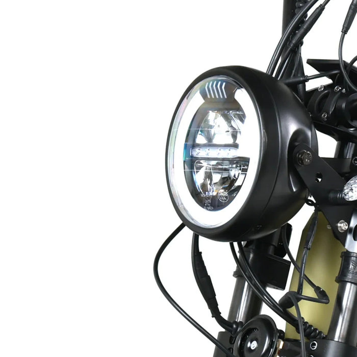 OneMile P40 Pro Scrambler Electric Bike - Icy Grey