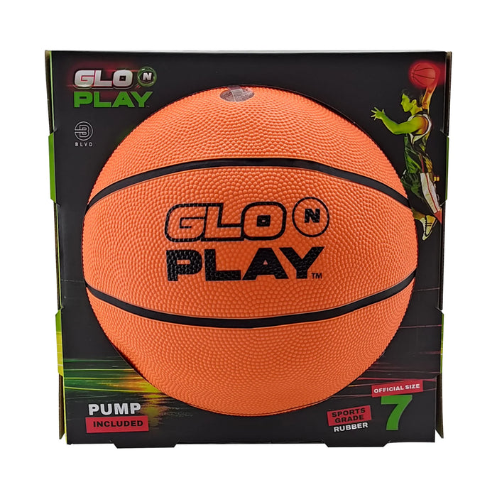 Glo N Play LED Basketball with Pump