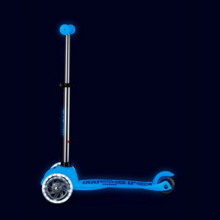 Micro Mini Deluxe Glow LED 3 Wheel Scooter