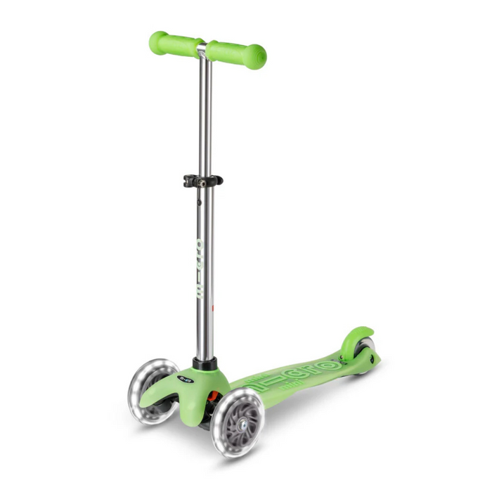 Micro Mini Deluxe Glow LED 3 Wheel Scooter