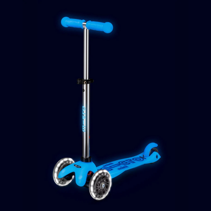 Micro Mini Deluxe Glow LED 3 Wheel Scooter