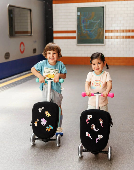 Micro Junior Patch & Play Luggage Scooter