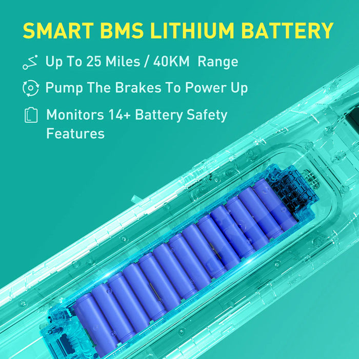 NIU KQI2 Pro Electric Scooter Feature Battery