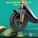 NIU KQI2 Pro Electric Scooter Feature Tyres