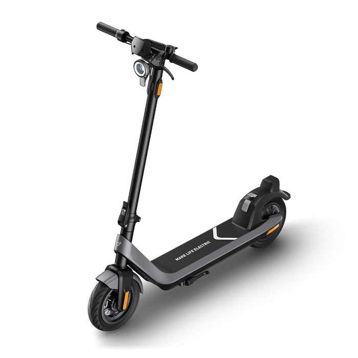NIU KQI2 Pro Electric Scooter Grey Front Side Top