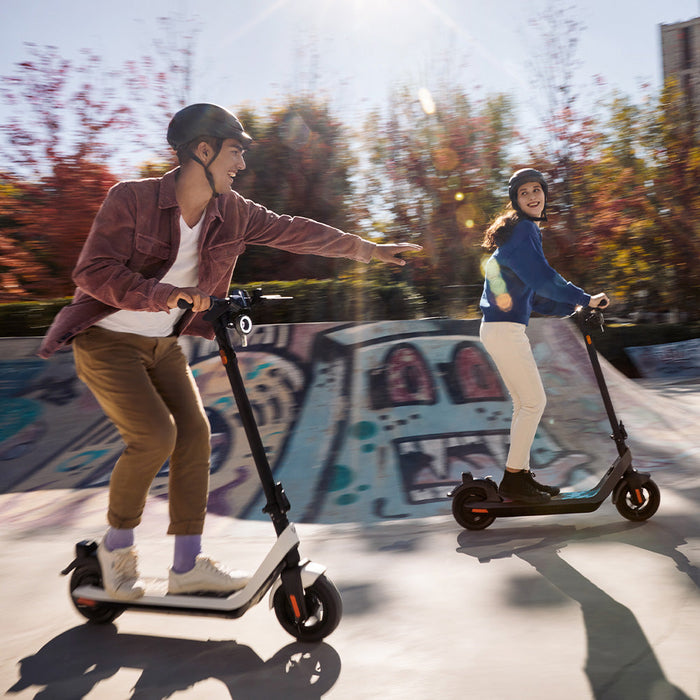 NIU KQI2 Pro Electric Scooter Lifestyle Riding