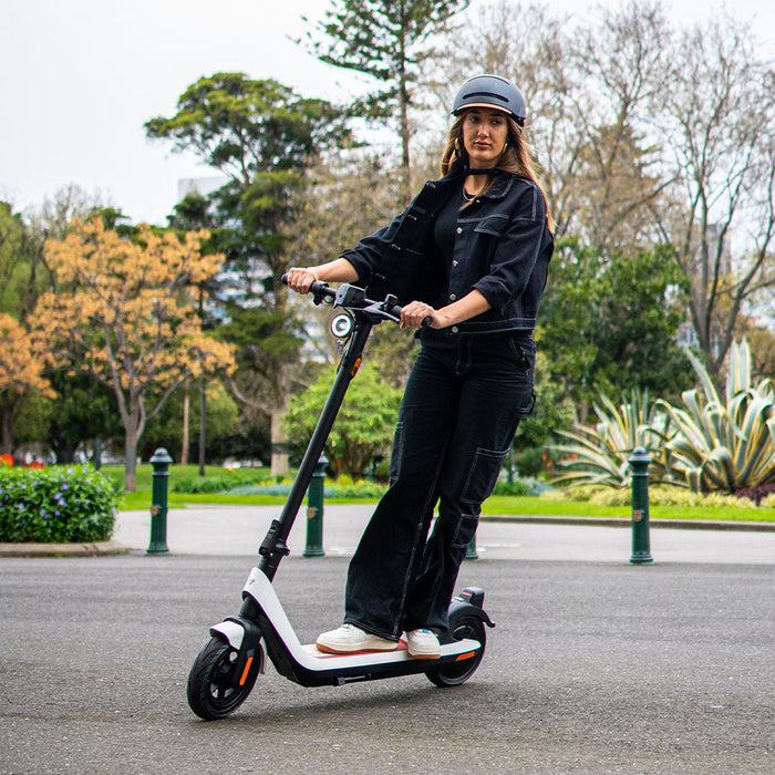NIU KQI2 Pro Electric Scooter Lifestyle White