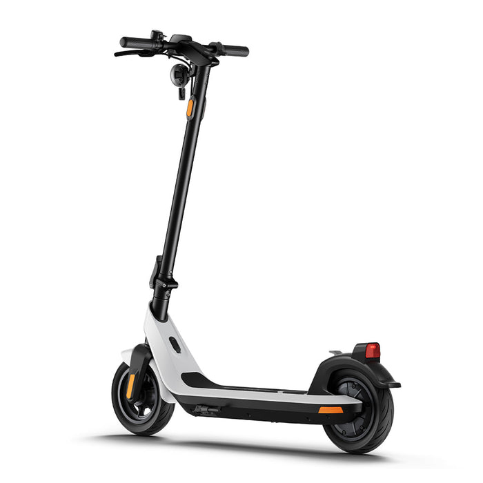 NIU KQI2 Pro Electric Scooter White Rear Side