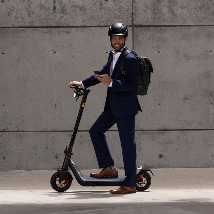 NIU KQI3 Max Electric Scooter Lifestyle Static Concrete