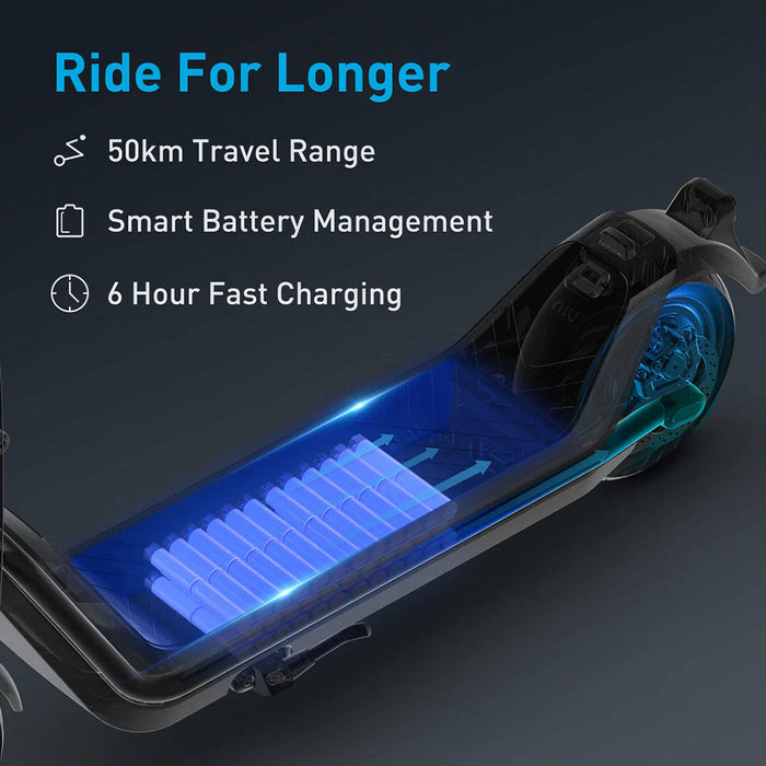 NIU KQI3 Pro Electric Scooter Feature Range