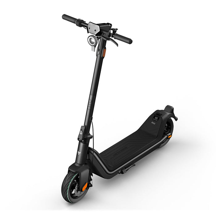 NIU KQI3 Sport Electric Scooter Black Front Side Top