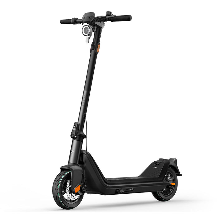 NIU KQI3 Sport Electric Scooter Black Front Side
