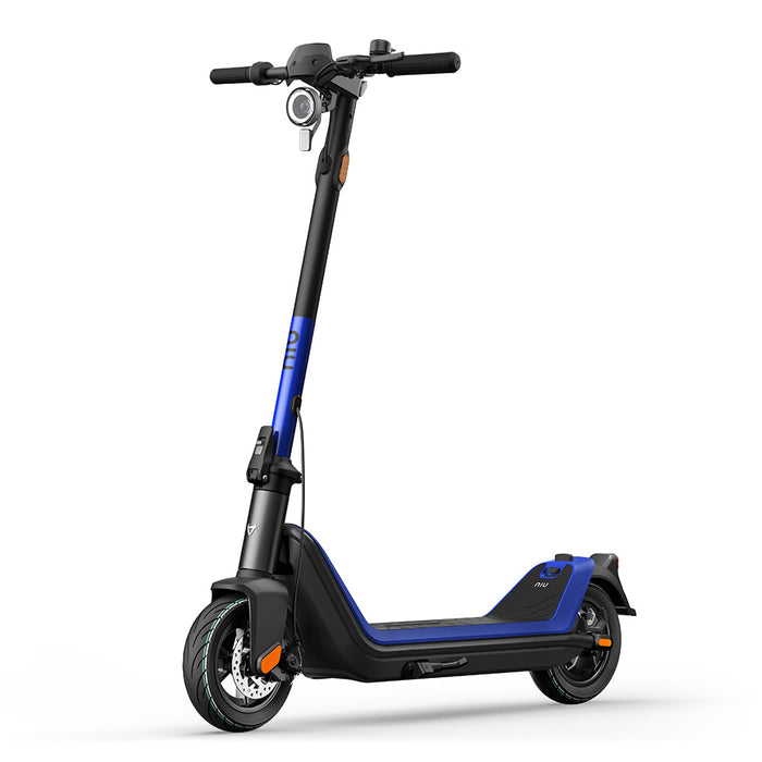 NIU KQI3 Sport Electric Scooter Blue Front Side