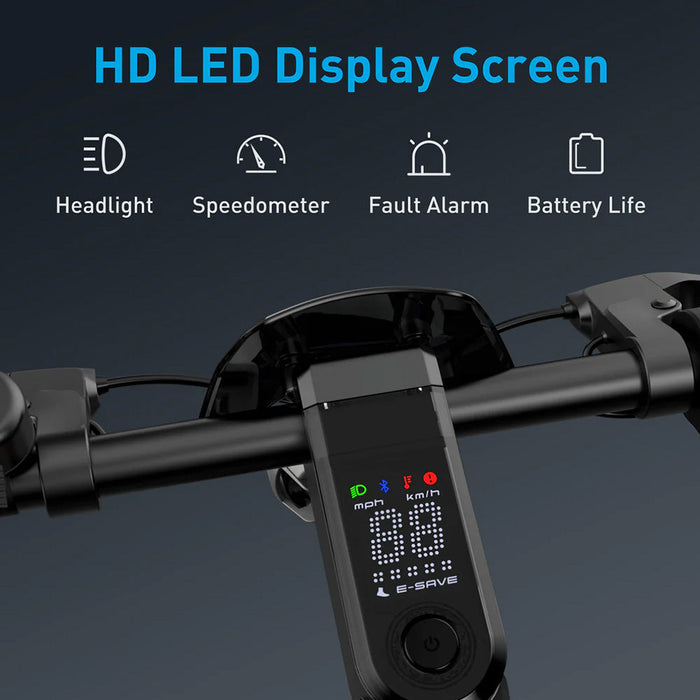NIU KQI3 Sport Electric Scooter Feature Display