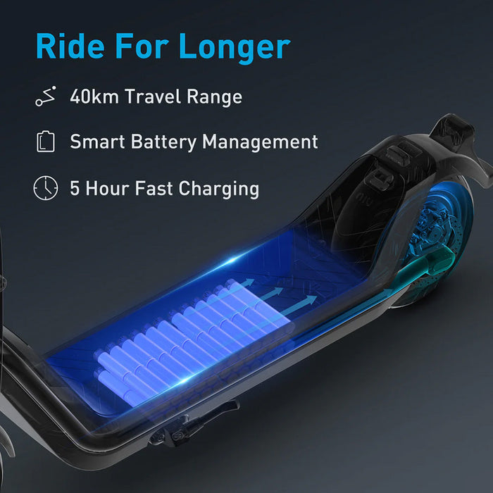 NIU KQI3 Sport Electric Scooter Feature Range